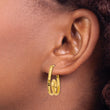 14K Polished Fancy Earrings