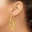 14K Polished Hoop Earrings