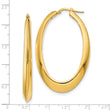 14K Polished Hoop Earrings