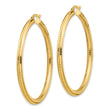 14K Fancy Hoop Earrings