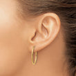 14k 1.25mm Endless Hoop Earring