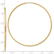 14k 1.25mm Endless Hoop Earring