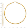 14k Polished 2x70mm Polished Hoop Earrings