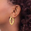 14k Polished 5mm Polished Hoop Earrings
