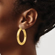 14k Polished 5mm Polished Hoop Earrings