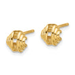 14K Polished Post Earrings