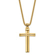 14K Polished Cross Pendant