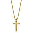 14K Polished Cross Pendant