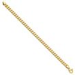 14K Men's Polished Fancy Link Bracelet