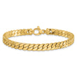 14K Men's Polished Fancy Link Bracelet