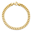 14K Men's Polished Fancy Link Bracelet