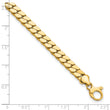 14K Men's Polished Fancy Link Bracelet
