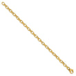 14K Polished Fancy Link Bracelet