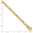 14K Polished Fancy Link Bracelet