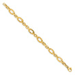 14k Polished Link Bracelet