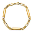 14k Men's Polished Fancy Link Bracelet
