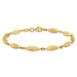 14k Polished D/C Fancy Link Bracelet
