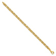 14K Polished Fancy Link Bracelet