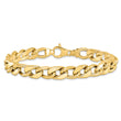 14K Polished Men's Curb Link Bracelet