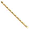 14K  Polished Link Bracelet