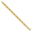 14k Men's Polished Fancy Link Bracelet