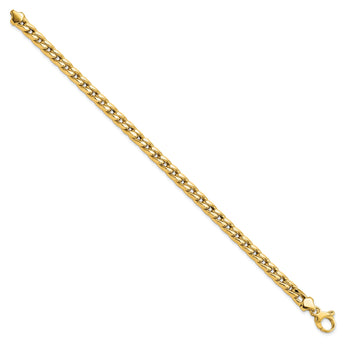 14k Polished Curb Bracelet