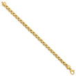 14K Polished Fancy Link Bracelet