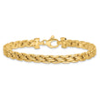 14K Polished Fancy Link Bracelet