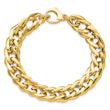 14K Polished Hollow Fancy Link Bracelet
