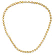 14K Diamond-cut Fancy Link Necklace