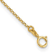 14K Polished and Filigree Diamond Shape with 1in. ext. Necklace - Birthstone Company