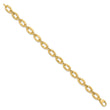 14K Polished Fancy Link Bracelet