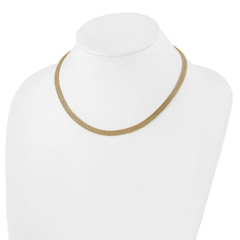 14K Woven Necklace