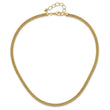 14K with Diamond-cut Accent and 2in. ext. Woven Necklace