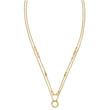 14k Polished Double Layer Necklace