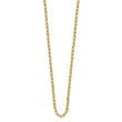 14K Polished Fancy Toggle Link Necklace