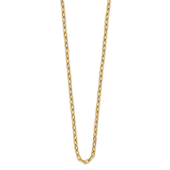 14K Polished Fancy Toggle Link Necklace