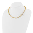 14K Polished Fancy Toggle Link Necklace