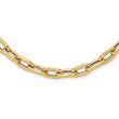 14K Polished Fancy Toggle Link Necklace