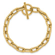 14K Polished Fancy Toggle Link Bracelet