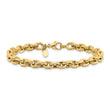 14K Polished Fancy Link Bracelet