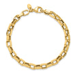 14K Polished Fancy Link Bracelet