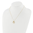 14K Polished Heart Pendant Necklace