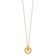 14K Polished Heart Necklace