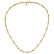14K Polished Fancy Twisted Link Necklace