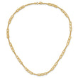 14K Polished Fancy Link Necklace