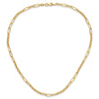 14K Polished Fancy Link Necklace