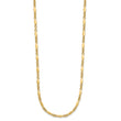 14K Polished Fancy Link Necklace