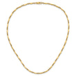 14K Polished Fancy Link Necklace