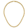 14K Polished Fancy Link Necklace